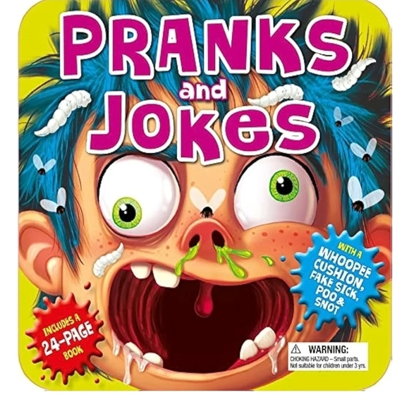 Pranks and Jokes Game with Whoopee Cushion - Picture 1 of 1